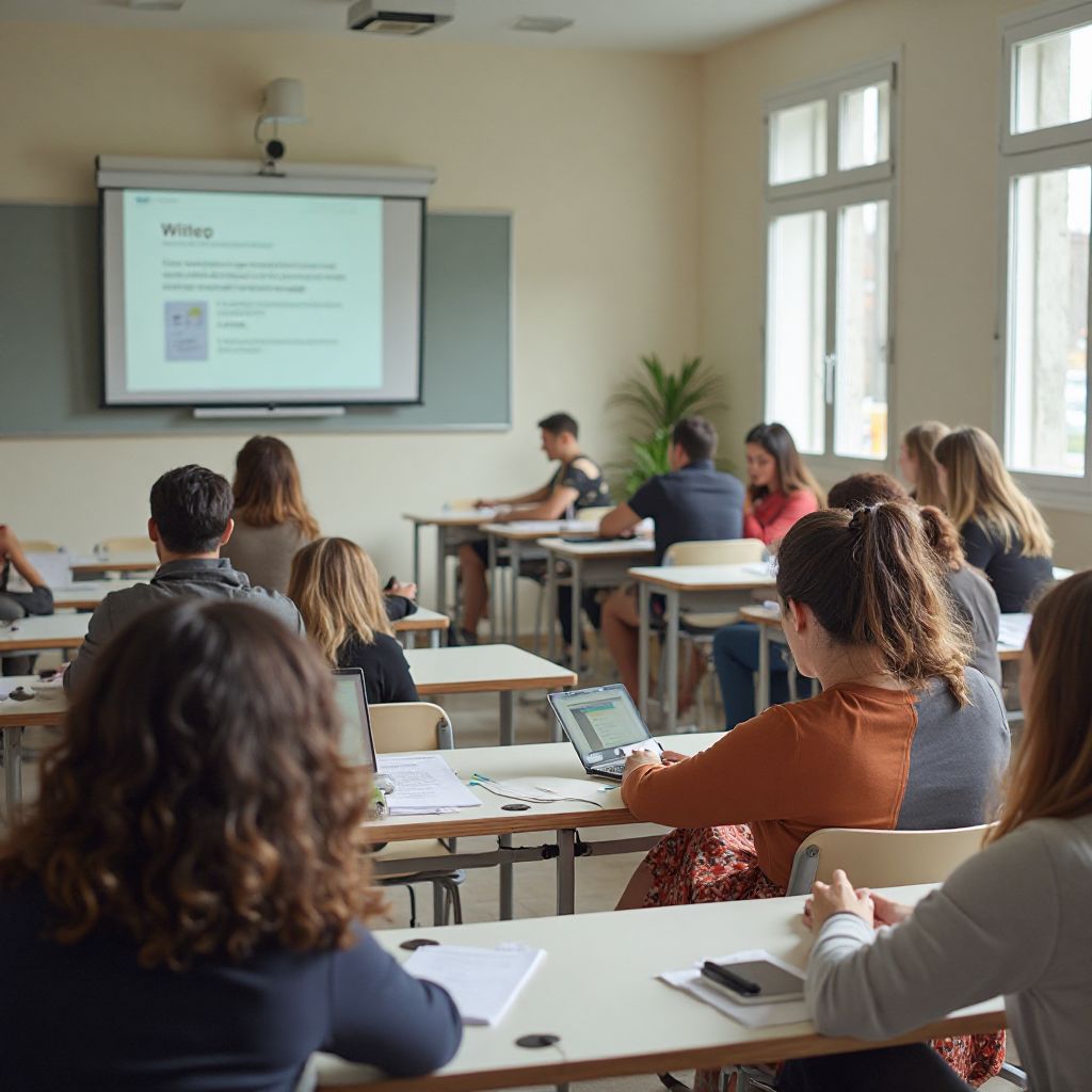 Intercâmbio com estudantes de Madri